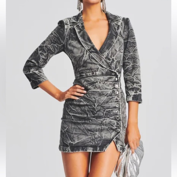 Retrofête WILLA DRESS Size Medium Rain Color - Picture 1 of 10